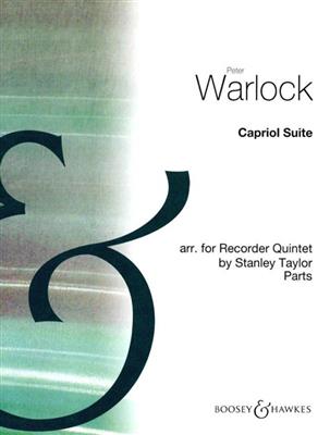 Peter Warlock: Capriol Suite: (Arr. Stanley Taylor): Flûte à Bec (Ensemble)