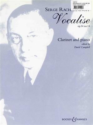 Sergei Rachmaninov: Vocalise Op. 34 No. 14: Clarinette et Accomp.