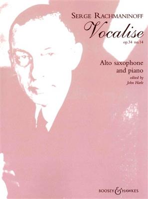 Sergei Rachmaninov: Vocalise Op.34 No.14: Saxophone Alto et Accomp.