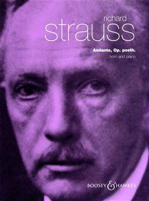 Richard Strauss: Andante: Cor Français et Accomp.