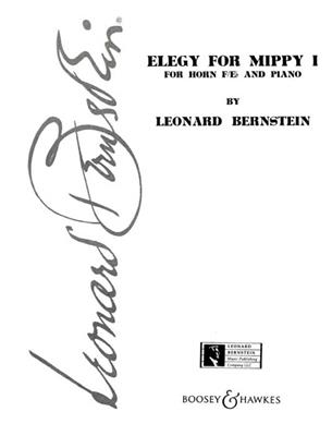 Leonard Bernstein: Elegy For Mippy 1: Cor Français et Accomp.