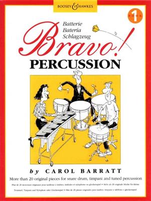 Carol Barratt: Bravo! Percussion Volume 1: Autres Percussions