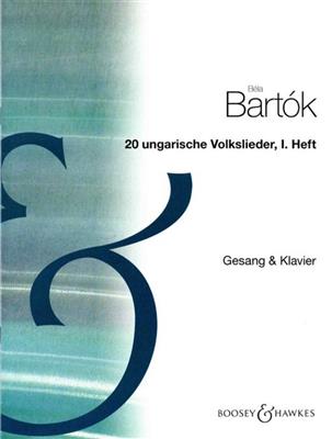 20 Hungarian Folksongs Vol. 1: Chant et Piano