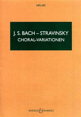 Igor Stravinsky: Choralvariationen: Chœur Mixte et Ensemble