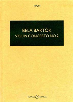 Béla Bartók: Violin Concerto No.2: Orchestre et Solo