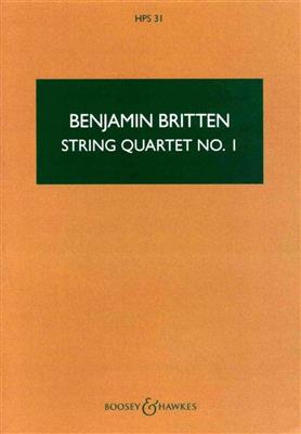 Benjamin Britten: String Quartet 1: Quatuor à Cordes