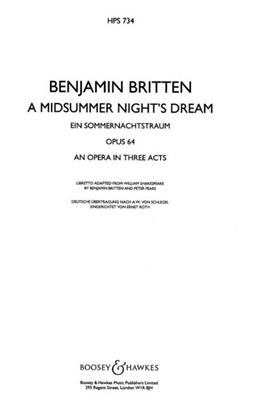 Benjamin Britten: A Midsummer Night's Dream Op. 64: Chœur Mixte et Ensemble