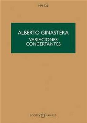 Alberto Ginastera: Variaciones concertantes op. 23: Orchestre de Chambre