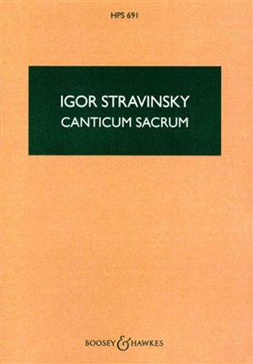Igor Stravinsky: Canticum sacrum: Chœur Mixte et Ensemble