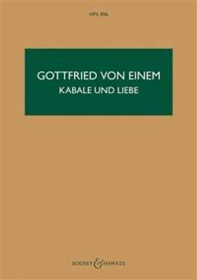 Gottfried von Einem: Kabale und Liebe op. 44: Chœur Mixte et Ensemble