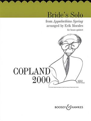 Aaron Copland: Bride's Solo: (Arr. Erik Morales): Ensemble de Cuivres