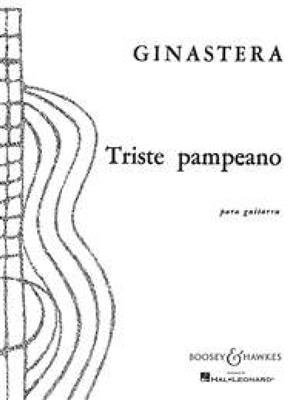 Alberto Ginastera: Triste Pampeano: Solo pour Guitare