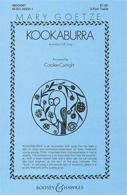Kookabura: (Arr. Carolee R. Curtright): Chœur d'enfants et Piano/Orgue