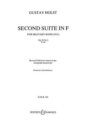Gustav Holst: Suite No.2 In F Op.28 No.2: Orchestre d'Harmonie