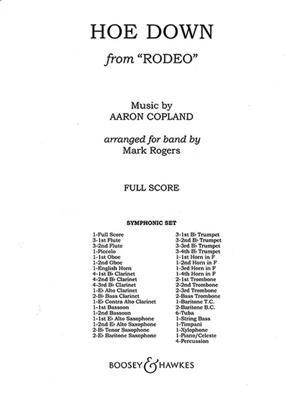 Aaron Copland: Hoe Down from Rodeo: (Arr. R. Mark Rogers): Orchestre d'Harmonie