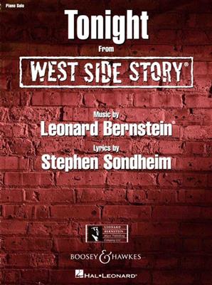 Leonard Bernstein: Tonight: (Arr. Lou Singer): Solo de Piano