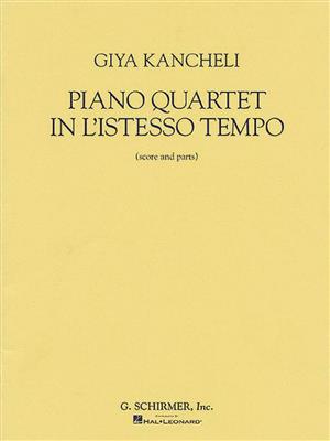 Gija Kantscheli: Piano Quartet: Quatuor pour Pianos