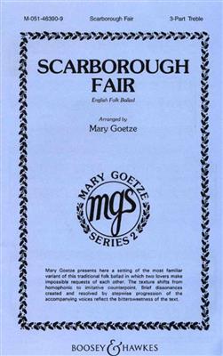 Simon & Garfunkel: Scarbourough Fair: Voix Hautes et Accomp.