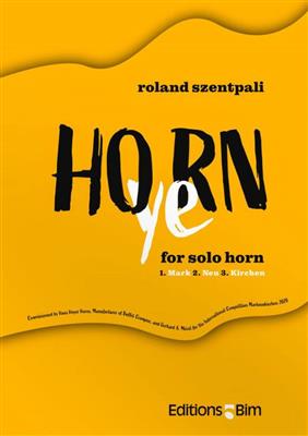 Roland Szentpali: Hoyern: Solo pour Cor Français