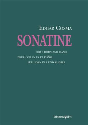 Edgar Cosma: Sonatine: Cor Français et Accomp.