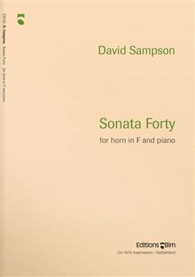 David Sampson: Sonata Forty: Cor Français et Accomp.
