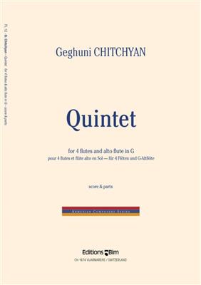 Geghuni Chitchyan: Quintet: Flûtes Traversières (Ensemble)