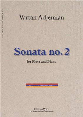 Vartan Adjemian: Sonata No. 2: Flûte Traversière et Accomp.