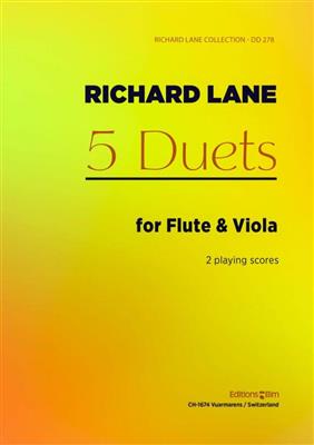 Richard Lane: 5 Duets: Duo Mixte