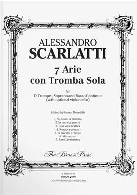 Alessandro Scarlatti: 7 Arie: Chant et Autres Accomp.