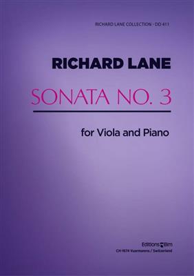 Richard Lane: Sonata No. 3 (1998): Alto et Accomp.