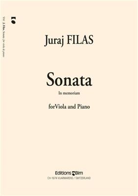 Juraj Filas: Sonata In Memoriam: Alto et Accomp.