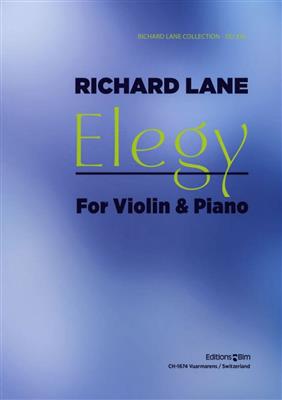 Richard Lane: Elegy: Violon et Accomp.