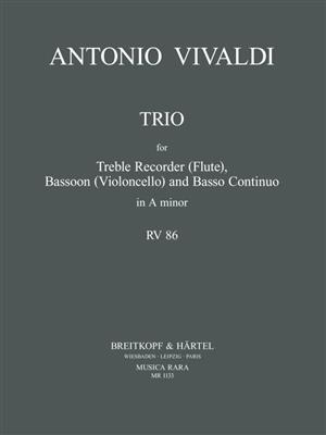 Antonio Vivaldi: Trio A Rv86: Ensemble de Chambre
