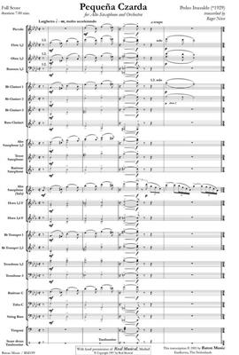 Pedro Iturralde: Pequeña Czarda: (Arr. Roger Niese): Orchestre d'Harmonie et Solo