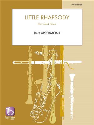 Bert Appermont: Little Rhapsody: Flûte Traversière et Accomp.