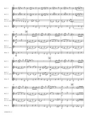 Luis Fonsi: Despacito: (Arr. Emma Philips): Clarinettes (Ensemble)
