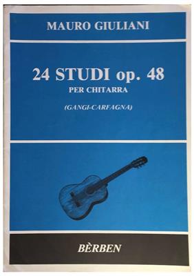Mauro Giuliani: 24 Studi Op 48: Solo pour Guitare