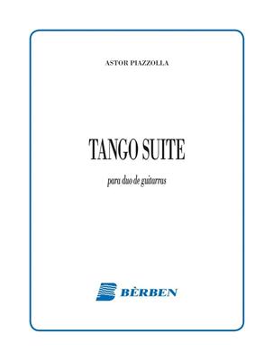 Astor Piazzolla: Tango Suite: Solo pour Guitare
