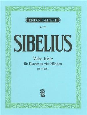 Jean Sibelius: Valse Triste Op.44: Piano Quatre Mains