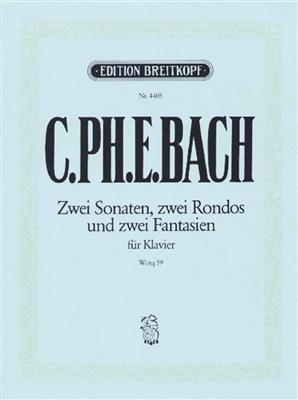 Carl Philipp Emanuel Bach: Sammlungen(6) Sonaten Fantasien: Solo de Piano