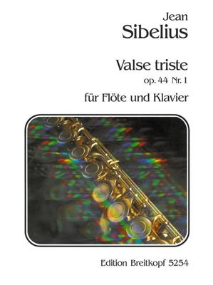 Jean Sibelius: Valse Triste Op.44/1: Flûte Traversière et Accomp.