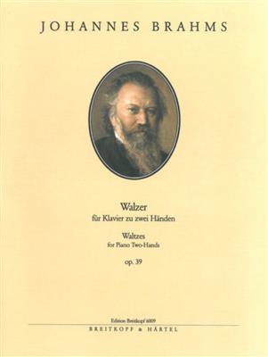 Johannes Brahms: Walzer Op.39: Piano Quatre Mains