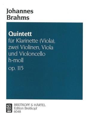 Johannes Brahms: Streichquintet B Op.115: Quatuor à Cordes
