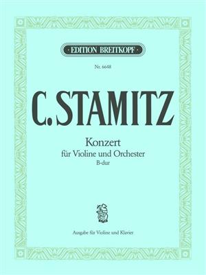 Anton Stamitz: Concert Bes (C): Violon et Accomp.