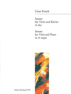 César Franck: Sonate A: Alto et Accomp.
