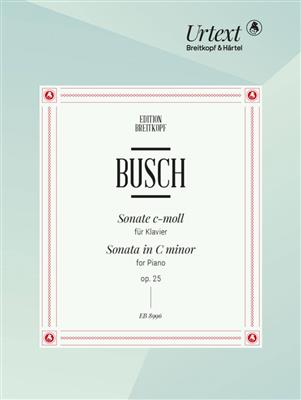 Adolf Busch: Sonata In C Minor For Piano Op. 25: Solo de Piano