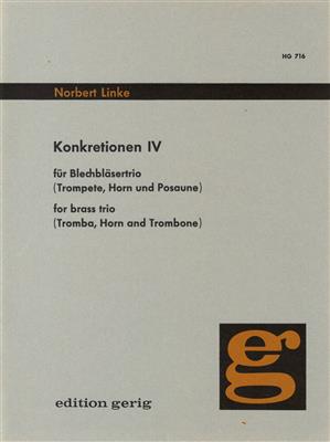 Norbert Linke: Konkretionen IV: Ensemble de Cuivres