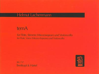Helmut Lachenmann: Tema: Chant et Autres Accomp.