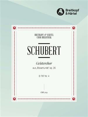 Franz Schubert: Geisterchor (Rosamunde): Voix Basses et Accomp.