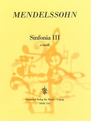 Felix Mendelssohn Bartholdy: Sinfonia III e-moll: Cordes (Ensemble)